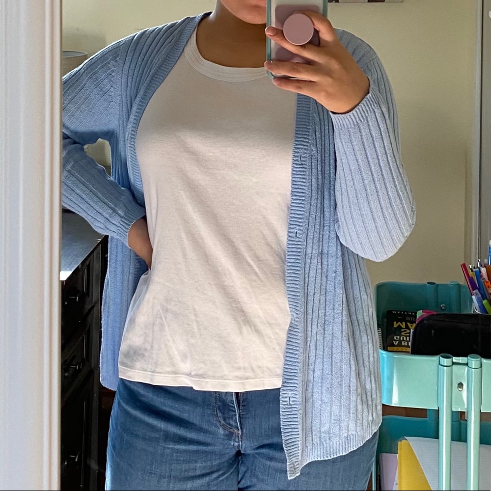 Baby Blue Cardigan